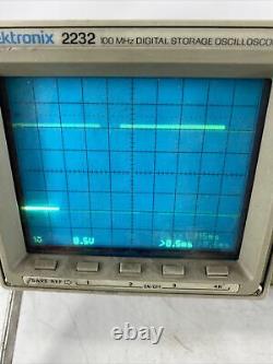 Oscilloscope De Stockage Numérique Tektronix 2232 100mhz