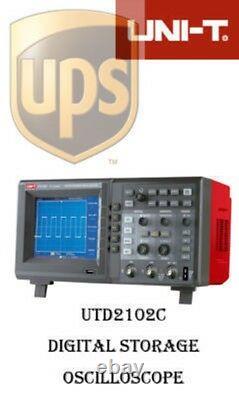 Oscilloscope De Stockage Numérique Uni-t Utd2102cel 100mhz