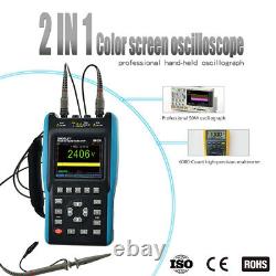 Oscilloscope Digital Multimeter Handheld Digital Storage 2 En 1 DMM 25mhz Em1230