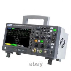 Oscilloscope Hantek DSO2D10 2CH 100MHz 1GSa/s avec générateur de signal AWG numérique sur banc