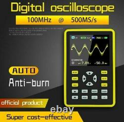 Oscilloscope Numérique 2.4 Écran 500 Msa/s 100mhz Analog Bandwidth Waveform Store