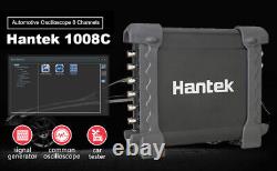 Oscilloscope USB Auto 1008C/DAQ/Generateur 8CH de test de véhicule avec pince ampèremétrique