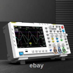Oscilloscope à mémoire numérique à double canal FNIRSI-1014D 100MHz 1GSa/s LCD 7 couleurs