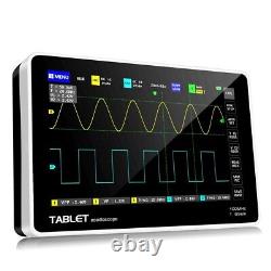 Oscilloscope à tablette portable ADS1013D 2 voies 100MHz de bande passante 1GSa/s de taux d'échantillonnage