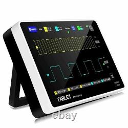 Oscilloscope de stockage numérique 1013D avec FFT, écran 7 pouces, 2 canaux, bande passante de 100 MHz et taux d'échantillonnage de 1GS/s