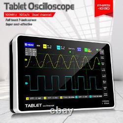 Oscilloscope de stockage numérique 2CH 7 pouces 1013D avec une bande passante de 100 MHz et un taux d'échantillonnage de 1GS