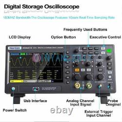 Oscilloscope de stockage numérique Hantek 1GSa/S 8M DSO2C10 DSO2C15 DSO2D10 DSO2D15
