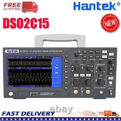 Oscilloscope de stockage numérique Hantek DSO2C15, bande passante de 150MHZ, double canal 1GSa/s