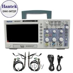 Oscilloscope de stockage numérique Hantek DSO5072P 7'' 70MHz 1GSa/s 2 canaux USB Host