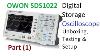 Oscilloscope De Stockage Numérique Sds1022 - Déballage, Tests Et Installation Partie 1 Sur 2