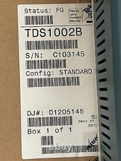 Oscilloscope de stockage numérique Tektronix TDS 1002B 2CH 60MHz 1GS/s P2220 MS8216DMM