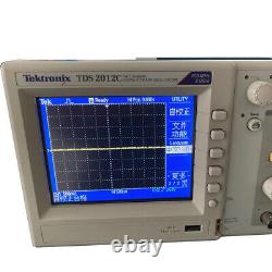 Oscilloscope de stockage numérique à 2 voies 100 MHz 2 GS/s Tektronix TDS2012C