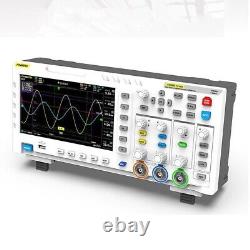Oscilloscope de stockage numérique à double canal FNIRSI-1014D 100MHz 1GSa/s avec écran LCD couleur 7 pouces