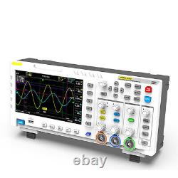 Oscilloscope de stockage numérique à écran LCD 7' avec générateur de signal à 2 canaux pour FNIRSI-1014D