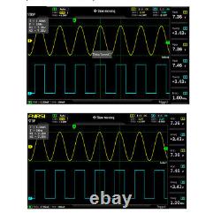 Oscilloscope numérique FNIRSI 1014D avec stockage et générateur de signal à double canal 100 MHz