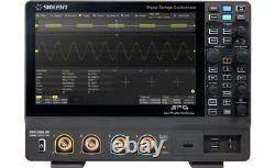 Oscilloscope numérique SIGLENT SDS1204X HD 4 voies 200 MHz 2 GSa/s 100 Mpts 10,1 pouces
