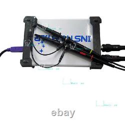 Oscilloscope numérique USB PC 2 canaux 40MHz 100MSa/s analyseur de spectre FFT