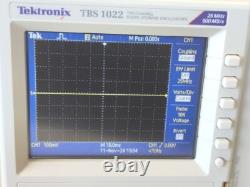 Oscilloscope numérique à mémoire TBS1022 Tektronix à DEUX CANAUX 25MHz 500MS/s