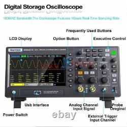 Oscilloscope numérique de stockage Hantek DSO2C10 DSO2C15 DSO2D10 DSO2D15 1GSa/S 8M