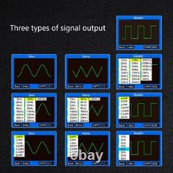 Oscilloscope numérique générateur de formes d'onde à taux de 500MSa/s stockage des formes d'onde