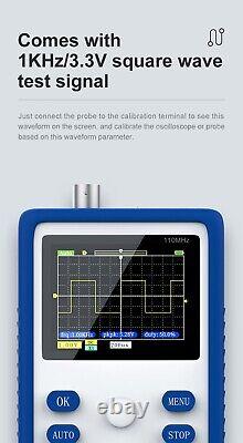 Oscilloscope numérique portable FNIRSI-1C15 avec taux d'échantillonnage en temps réel de 500M - Royaume-Uni