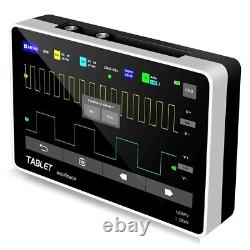 Oscilloscope numérique portable à tablette numérique portable sans fil avec écran tactile LCD 7 pouces.