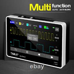 Oscilloscope numérique portable à tablette numérique portable sans fil avec écran tactile LCD 7 pouces.