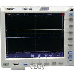 Owon 8 Xds3202e Stockage Oscilloscope 200mhz 1g Kit De Libre Décodage Rs232 Spi