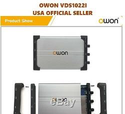 Owon Vds1022i Isolation Usb Pc Digital Storage Oscilloscope 25mhz 2 + 1 Ch 100ms / S