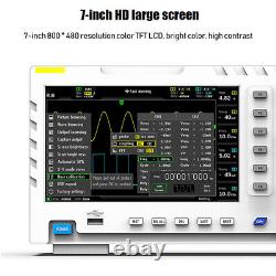 Pour l'oscilloscope de stockage numérique FNIRSI-1014D avec générateur de signal à 2 canaux et écran LCD de 7 pouces.