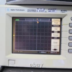 R198014 Oscilloscope Numérique de Stockage Agilent DSO-3062A 60MHz 1GSa/s