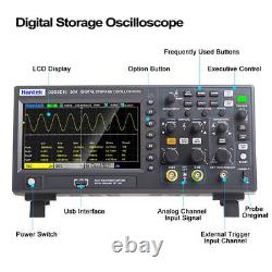 Série d'oscilloscopes de stockage numérique USB Hantek DSO2000 2CH 1GSa/s 100MHz/150MHz