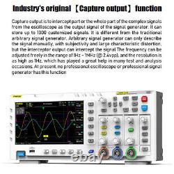 Stockage 100MHz R7V2 Générateur de signal à 2 canaux FNIRSI 1014D Oscilloscope numérique