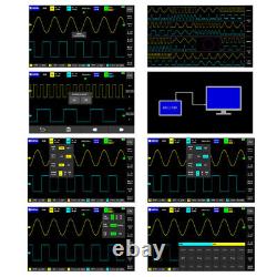 Stockage d'oscilloscope numérique de tablette 2 canaux 100 MHz 1GSa/s écran tactile dans la boîte