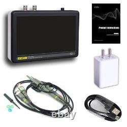 Tablette numérique oscilloscope 7 pouces NIRSI 1013D, 2 voies, bande passante de 100 MHz, échantillonnage de 1GS