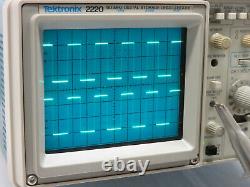 Tektronix 2220 Stockage Numérique Oscilloscope Oszilloskop Digitalspeicher