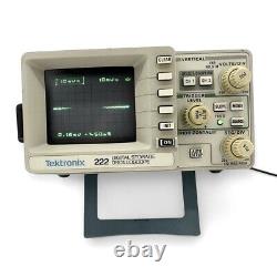 Tektronix 222-01 Oscilloscope de stockage numérique Accessoires inclus Livraison gratuite