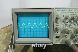 Tektronix Modèle 2210 Deux Canaux 50/10 Mhz Oscilloscope De Stockage Analogique/numérique