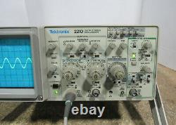 Tektronix Modèle 2210 Deux Canaux 50/10 Mhz Oscilloscope De Stockage Analogique/numérique
