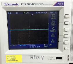 Tektronix TDS2004C 70 MHz, 4 Channel, 1GS/s Oscilloscope de Stockage Numérique 2C