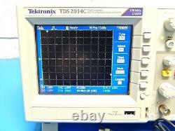 Tektronix Tds2014c Digital Storage Oscilloscope Avec 4 Sondes Tpp0201