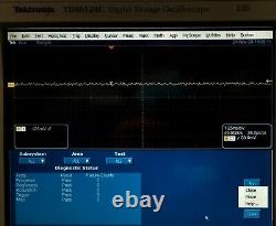 Tektronix Tds6124c Oscilloscope De Stockage Numérique 12 Ghz, 40 Gs/s, 4 Ch Avec Opt