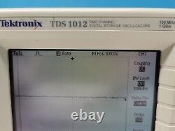 Tektronix Tds 1012 Oscilloscope De Stockage Numérique À 2 Canaux 100mhz