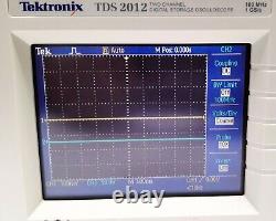 Tektronix Tds 2012 Oscilloscope De Stockage Numérique À Deux Canaux 100 Mhz 1 Gs/s 68881