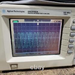 Testé Agilent Dso3152a Oscilloscope De Stockage Numérique À Deux Canaux 150 Mhz 1 Gsa/s