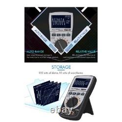 Testeur de tension courant DC/AC 2-en-1 oscilloscope numérique intelligent multimètre
