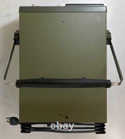 Vintage Hitachi Vc-6025a Oscilloscope De Stockage Numérique Avec Adaptateur De Puissance (p1. S)